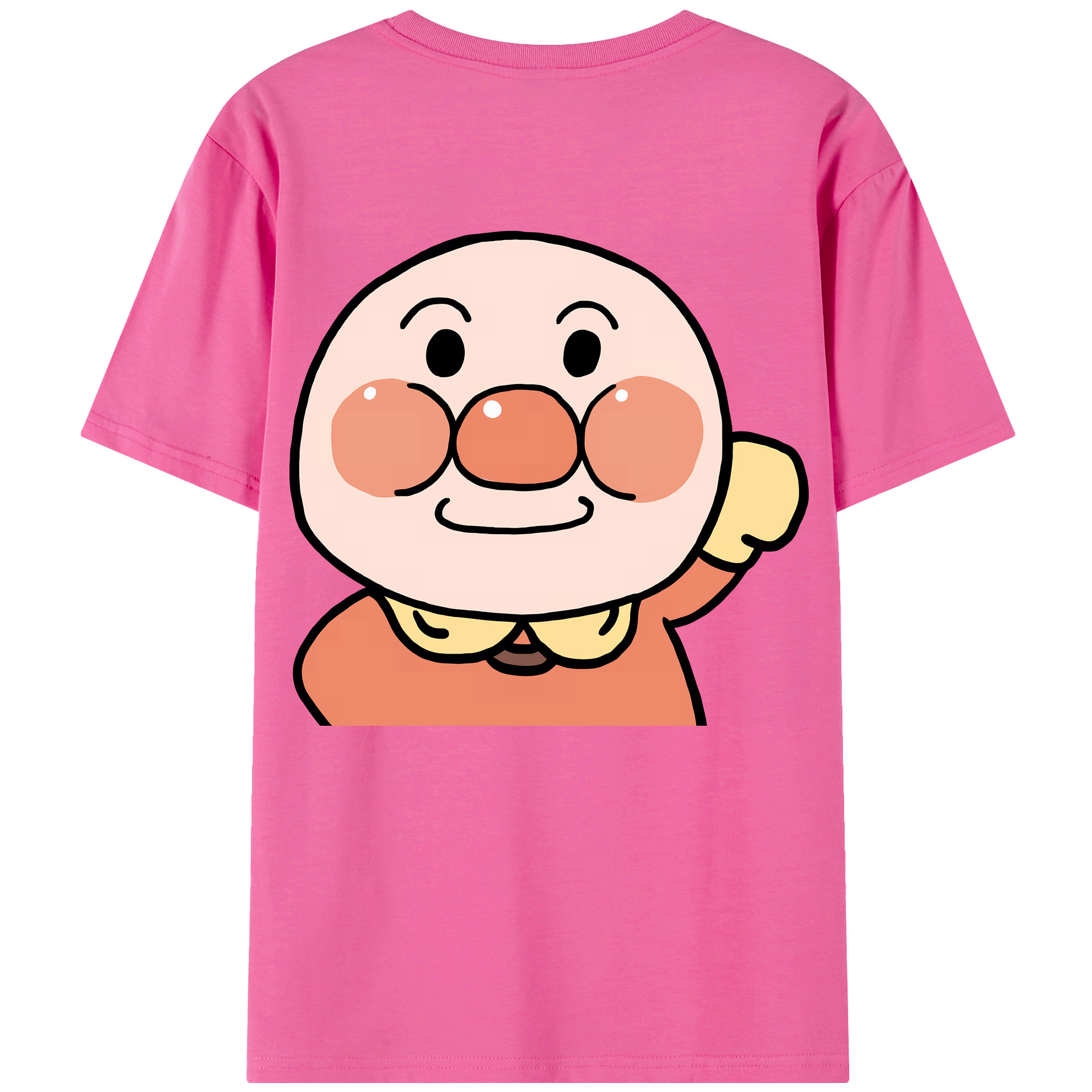 （画像用） アンパンマン Anpanman レディース半袖Tシャツ(バックプリント)